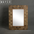 Mayco Antique Vintage Decor Wall Mounted Dressing Wooden Framed Mirror